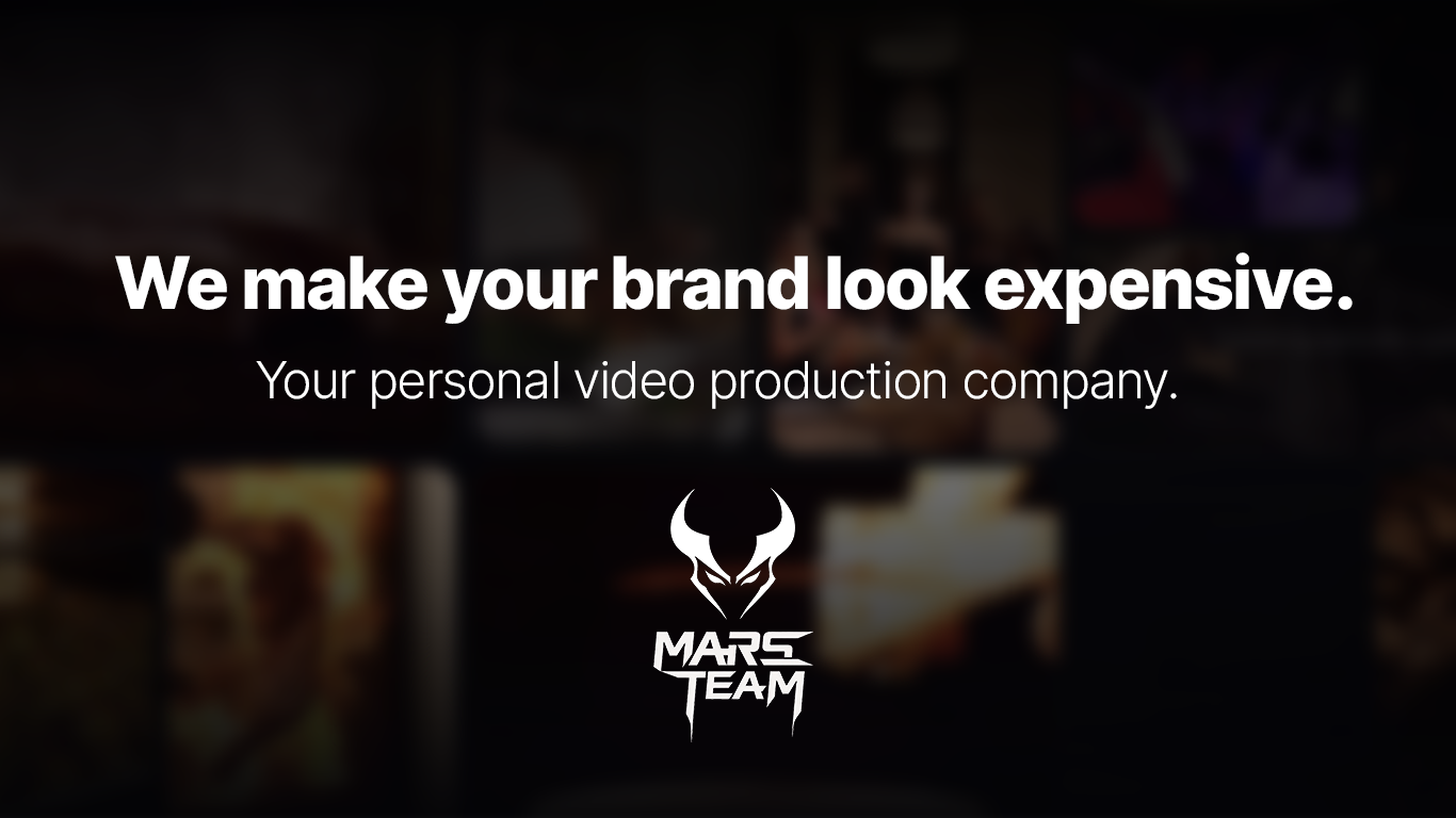 Portfolio | MARS Content Studio